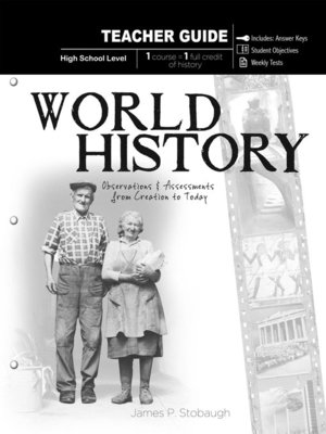 cover image of World History - Teacher Guide